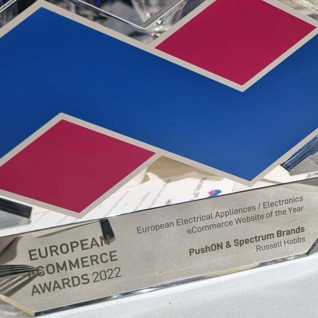 Eauropean Ecommerce Award Winner